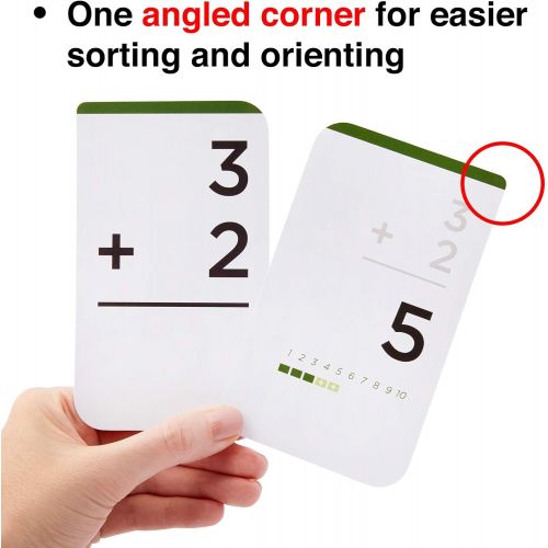  [아마존베스트]Think Tank Scholar 681 Math Addition, Subtraction, Multiplication and Division Flash Cards | Bundle Kit with Full Box Sets | All Facts Color Coded | Kindergarten, 1ST, 2ND, 3RD, 4T