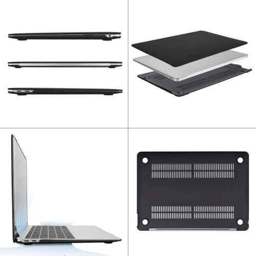  [아마존베스트]MOSISO MacBook Air 13 inch Case 2020 2019 2018 Release A2337 M1 A2179 A1932, Plastic Hard Shell&Keyboard Cover&Screen Protector&Storage Bag Compatible with MacBook Air 13 inch Reti