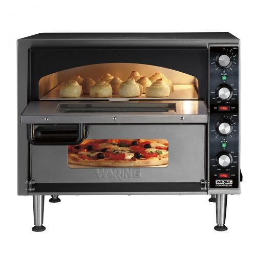  [아마존베스트]Waring Products WPO350 Medium Duty Double Deck Pizza Oven