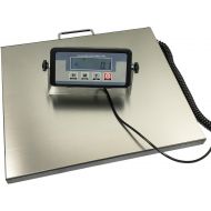 ANGE USA Angel USA 400 Pound Capacity Digital 16.75 X 13.75 Inches Stainless Steel Platform Postal Shipping Scale, for Busniess Office Home Warehouse Package Lugggage