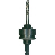 BOSCH HSBAMP Standard Large Two-Pin Mandrel for Hole Saws 1-1/4 In. to 6 In. , Black