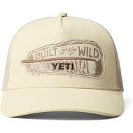 YETI Turkey Feather Mid Pro Trucker Hat, Sand