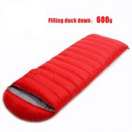 Listeded Sleeping Bag Duck Down Camping Adult Ultralight Waterproof Down 0 Sleeping Bags Hiking Envelope Bag Warm Comfortable