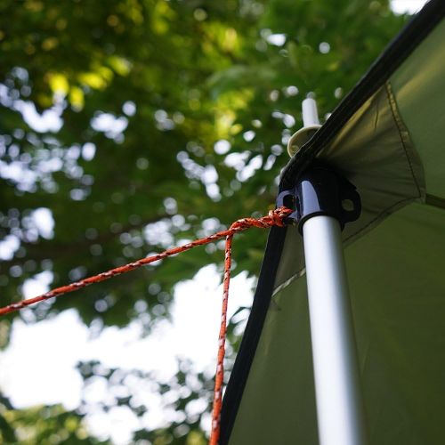  ANYOO Camping Tarp Shelter Lightweight Hammock Rain Fly Waterproof Durable Portable Compact for Fishing Beach Picnic