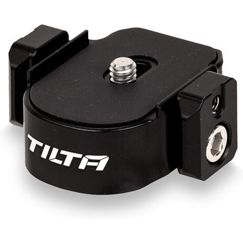 Tilta Battery Handle Base Accessory Mounting Bracket Compatible with DJI RS2 Gimbal Features NATO Rails for Mounting Handles, Threads for Accessories TGA-BHB