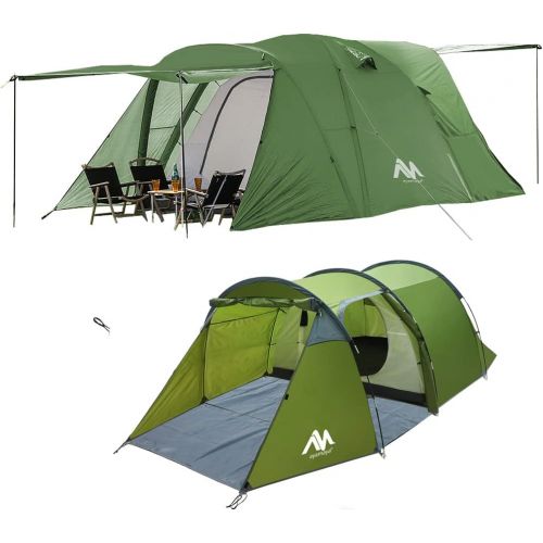  AYAMAYA 6 Person Tent and Camping Tunnel Tent