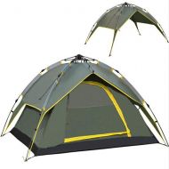 LIUFENGLONG Beach Tent Camping Tents, Nights, Seaside, Mountaintops, Easy To Disassemble, Easy To Install, Tents, 3-4 People, Double Rain, Automatic Speed, Open Beach, Sunshade, Sun Protection