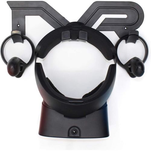  [아마존베스트]CNBEYOUNG VR Headset Wall Mount Storage Stand Hook for Oculus Quest 2,Quest,Rift-S, HP Reverb G2, HTC Vive, Vive Pro, Cosmos, Elite, Valve Index,Playstation VR (Black)