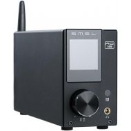 [아마존베스트]S.M.S.L AD18 HiFi Audio Stereo Amplifier with Bluetooth 4.2 Supports Apt-X,USB DSP Full Digital Power Amplifier 2.1 for Speaker,Small 80Wx2 Class D Amplifier with Subwoofer Output
