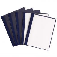 Avery Durable Clear Front Report Covers, Dark Blue, Pack of 25 (47961)