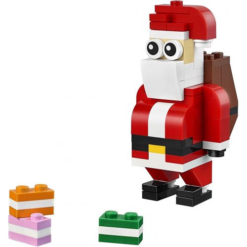  LEGO Creator 30478 Jolly Santa Christmas Polybagged 74 Piece Set