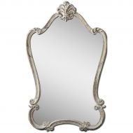 Uttermost 12833 Walton Hall Antique Mirror, White