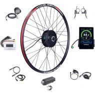 BAFANG 48V 500W Front Hub Motor Electric Bike Conversion Kit for 20 26 27.5 700c inch Wheel Drive Engine with LCD Display with Battery and Charger