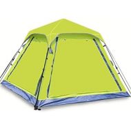 ZYL-YL Camping Tent, 3-4 Person Camping Tent,Double Layer 3 Season Outdoor Windproof Beach Tent Waterproof Tents Compatible with Hiking Travel