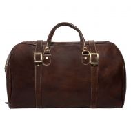 Alberto Bellucci Italian Leather Carry-on Tourist Duffel Bag