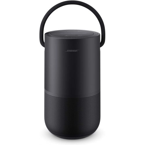 보스 Bose Portable Smart Speaker ? with Alexa Voice Control Built-in, Black & SoundLink Revolve Charging Cradle Black