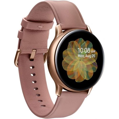 삼성 Samsung Galaxy Active 2 (40MM) R830 Wi-Fi Stainless Steel Watch (International Version) - Pink Gold