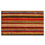 Calloway Mills 120041830 Natural Coir Stripe Doormat, 18 x 30 x 1.50, Multicolor
