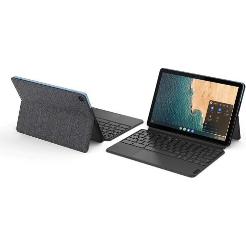 레노버 Lenovo IdeaPad Duet 10.1 Full HD Touchscreen 2-in-1 Chromebook, MediaTek Helio P60T, 4GB RAM, 128GB SSD, Chrome OS