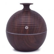 XHH Portable air humidifier, USB Colorful Essential Oil Aromatherapy Machine Household Aromatherapy Nebulizer can purify humidification air,deepwoodgrain