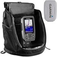 Garmin Striker 4 Chirp Fishfinder/GPS Bundle GPS Accessory Bundle and Protective Cover (010-01550-10)