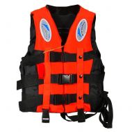 Eleanos Children and Adult Life Jacket Buoyancy Aid Universal Swimming Boating Kayaking Life Vest and Whistle