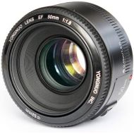 [아마존베스트]Yongnuo YN50mm F1.8 Lens Large Aperture Auto Focus Lens Fixed Standard Prime Lens YN50mm F1.8C Compatible with Canon EF Mount EOS Camera