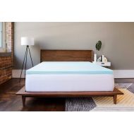 ViscoSoft 2 Inch Gel Memory Foam Queen Mattress Topper  Amazing Cloud-Like Comfort and Robust Support for Side, Back, Stomach Sleepers  Gel Infused for Temperature Regulation  M