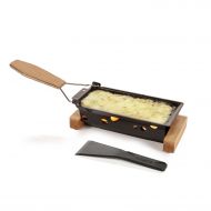 Boska Holland Partyclette To-Go Oak, Mini Tea Light Raclette Set, European Oak Wood