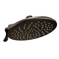 Moen S6320ORB Velocity Two-Function Rainshower 8-Inch Showerhead with Immersion Technology at 2.5 GPM Flow Rate, Oil Rubbed Bronze