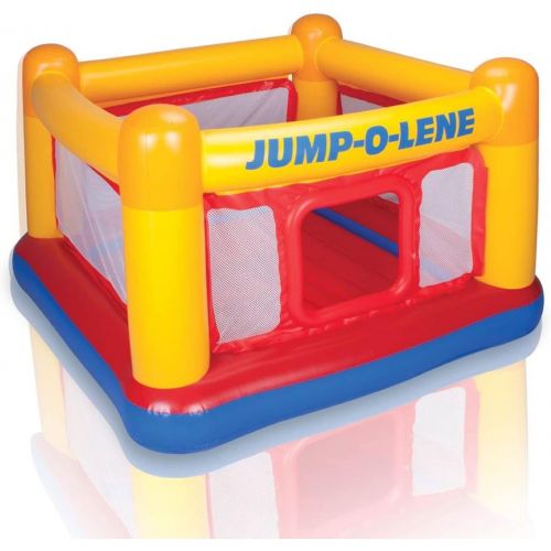 인텍스 Intex Inflatable Jump O Lene Play Ball Pit Playhouse Bounce House Ring (2 Pack)