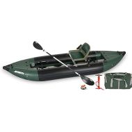 Sea Eagle 350FX Inflatable Explorer 1 Person 11’6” Fishing Kayak Fishing - Fishing, Touring, Camping & Whitewater