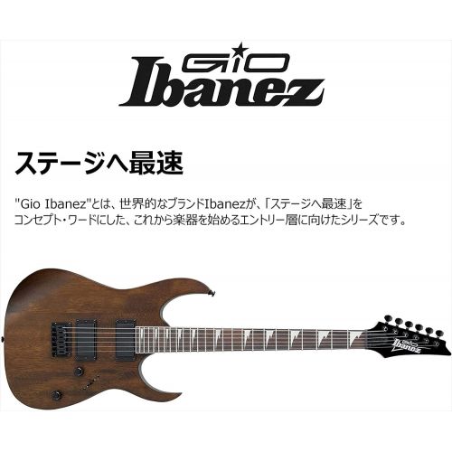  [아마존베스트]IBANEZ GRG121DX-BKF BLACK FLAT Electric guitars Metal - modern