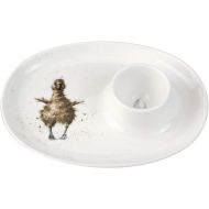 [아마존베스트]RW Royal Worcester Wrendale Egg Saucer Duck Design, Ceramic