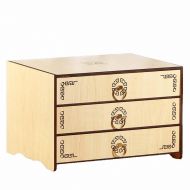 Miaomiao X&Y Woody Office Desktop Drawer File Cabinets Storage Cabinet Sort Out Storage Box