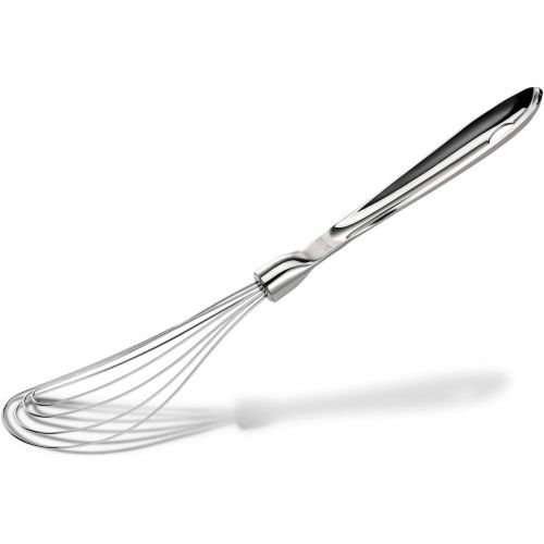  All-Clad T134 Stainless Steel Flat Whisk/Kitchen Tool, 13-Inch, Silver - 8700800661