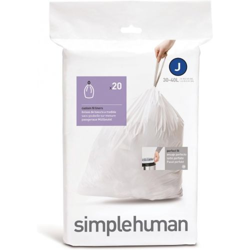 심플휴먼 Simple Human Trash Can Liners 30-45 L 1.18mil 20 / Roll.