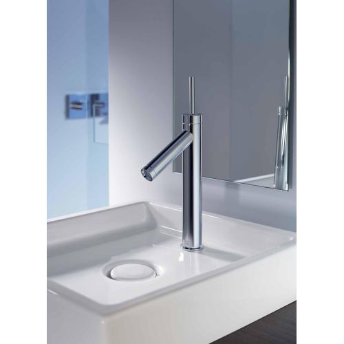  AXOR Starck Modern Premium Hand Polished 1-Handle 1 13-inch Tall Bathroom Sink Faucet in Chrome, 10123001
