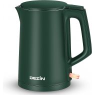 Dezin Electric Kettle, 1.7L Double Wall Cool Touch Electric Tea Kettle, Food Grade Stainless Steel Hot Water Kettle Electric, Water Boiler with Auto Shut-Off and Boil Dry Protectio