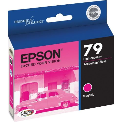 엡손 6 Pack (Full Set) Epson 79 T079120, T079220, T079320, T079420, T079520, T079620 Ink Cartridges for Epson Stylus Photo 1400 Printers