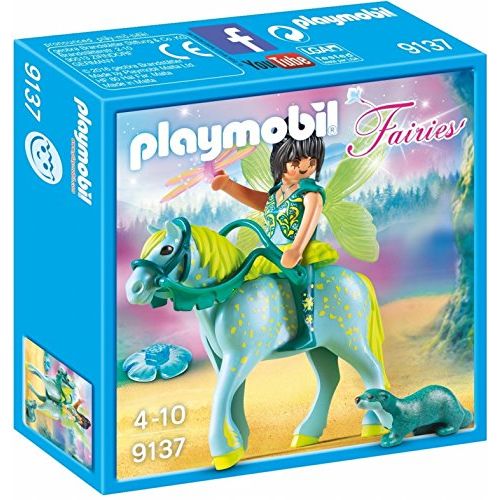 플레이모빌 PLAYMOBIL Enchanted Fairy with Horse Toy