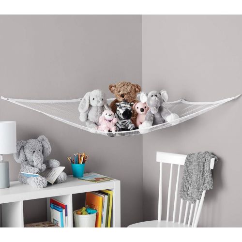  [아마존베스트]Mainstays Kids Pet Net for Stuffed Animals Corner Stuffed Animal Hammock Storage Hanging Mesh Net for Toys Plush Dolls