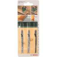 Bosch Home and Garden Bosch 2609256788 Jigsaw Blade Sets for Special for Laminate with Single Lug Shank (3 Pieces)