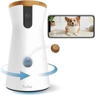 Furbo 360° Dog Camera: Treats, Safety & Peace of Mind | Rotating 360° Dog Tracking & Treat Toss, Color Night Vision, 1080p HD, 2-Way Audio, Barking Alerts, Designed for Dogs | Pet Camera w/Phone App