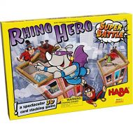 [아마존베스트]HABA Rhino Hero Super Battle - A Turbulent 3D Stacking Game Fun for All Ages (Made in Germany)