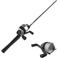 Zebco 33 Spincast Reel and 2-Piece Fishing Rod Combo, 5-Foot 6-Inch Durable Fiberglass Rod, Quickset Anti-Reverse Fishing Reel with Bite Alert