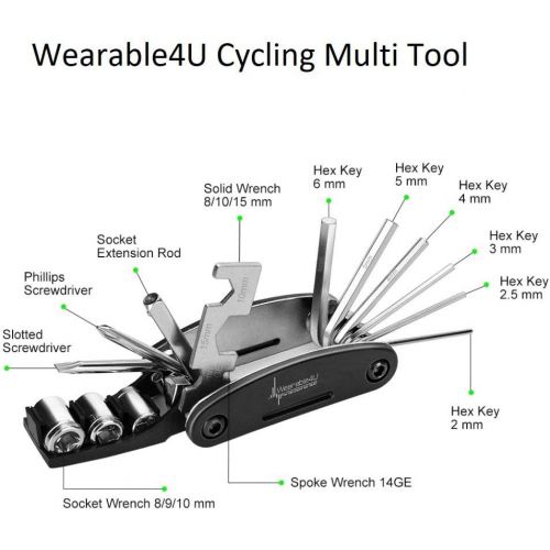  [아마존베스트]Wearable4U Garmin Bike Speed Sensor 2 and Cadence Sensor 2 Include Multi Tool Bundle