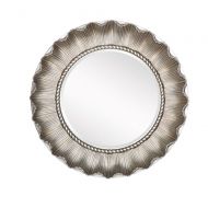 XINGZHE Bathroom Mirror- Wall-Mounted Vanity Mirror- Round lace Mirror-Vanity Mirror Decorative Wall Mirror for Bedroom/Bathroom/Hotel Makeup Mirror (Size : 85cm)