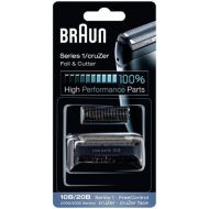 Braun Razor Replacement Foil & Cutter Cassette 10B 20B 180 190 1735 1775 5728 5729 170S (1000/2000 Series) 10B 20B by Braun