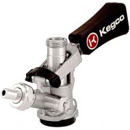 Kegco KC KTS97D-W D System Keg Tap, Stainless Steel